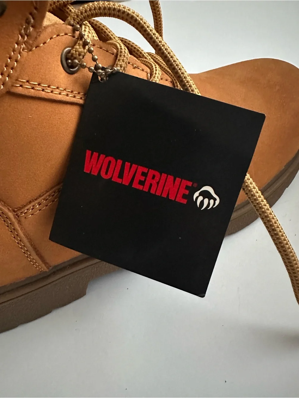Wolverine Wheat Lace-Up Men's Work Boots